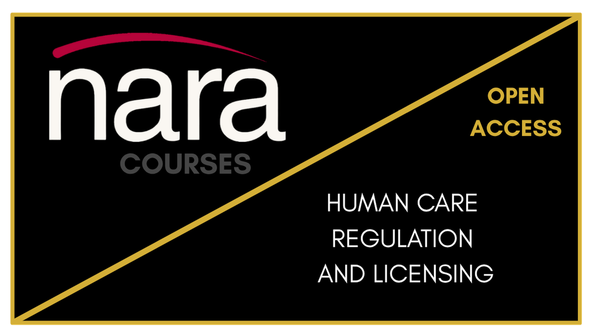 Human Care Regulation and Licensing