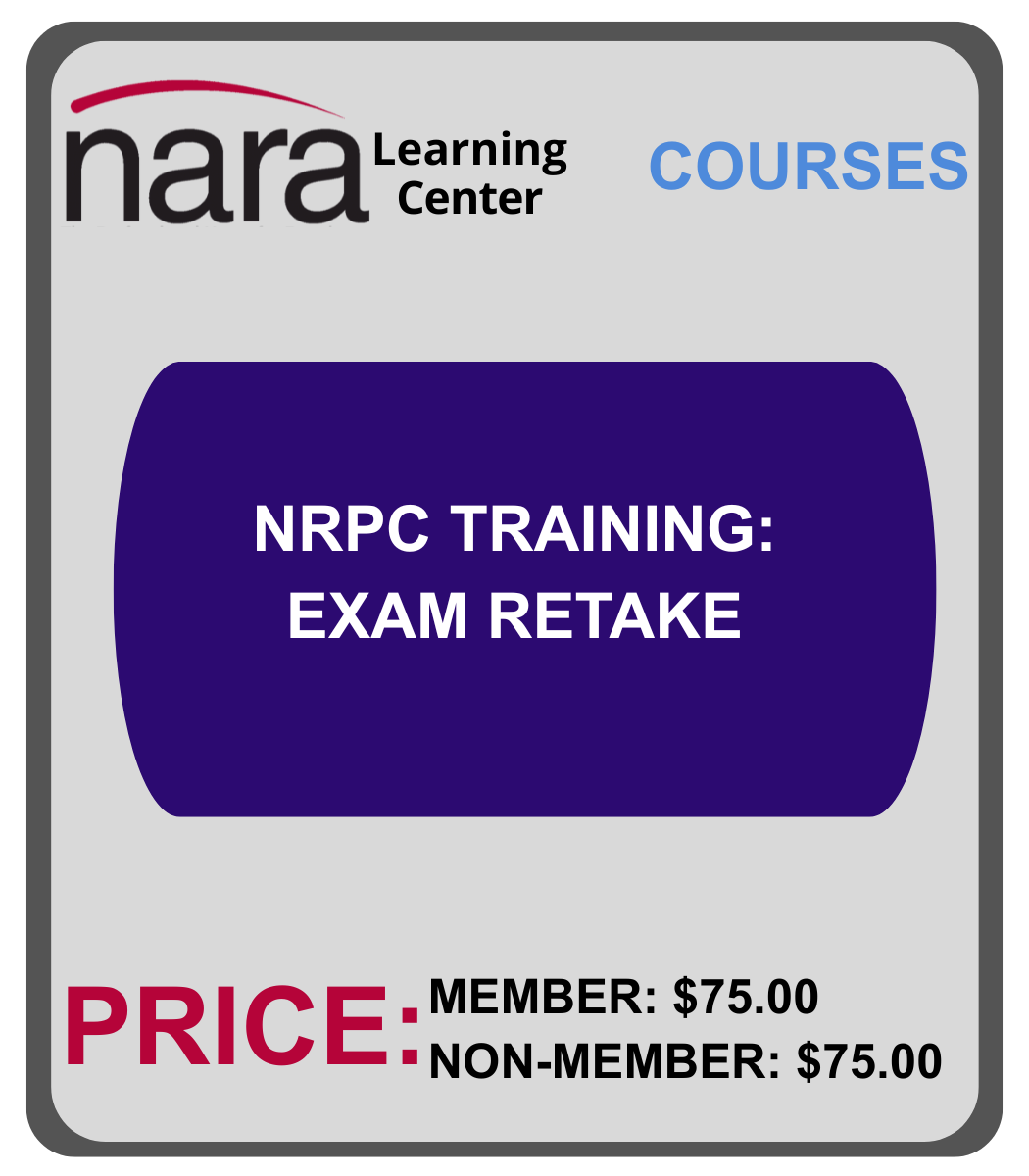 NRPC Exam Retake