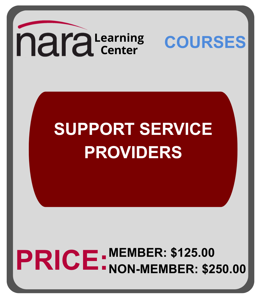 Support Services to Providers